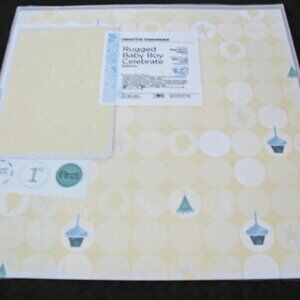 One Pkg Creative Memories Rugged Baby Boy Celebrate Additions B-20